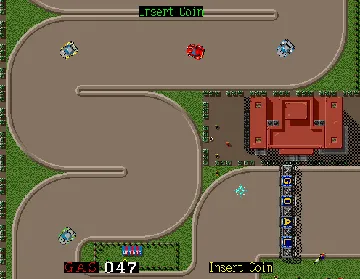 Hot Rod (turbo 3 player) screen shot game playing